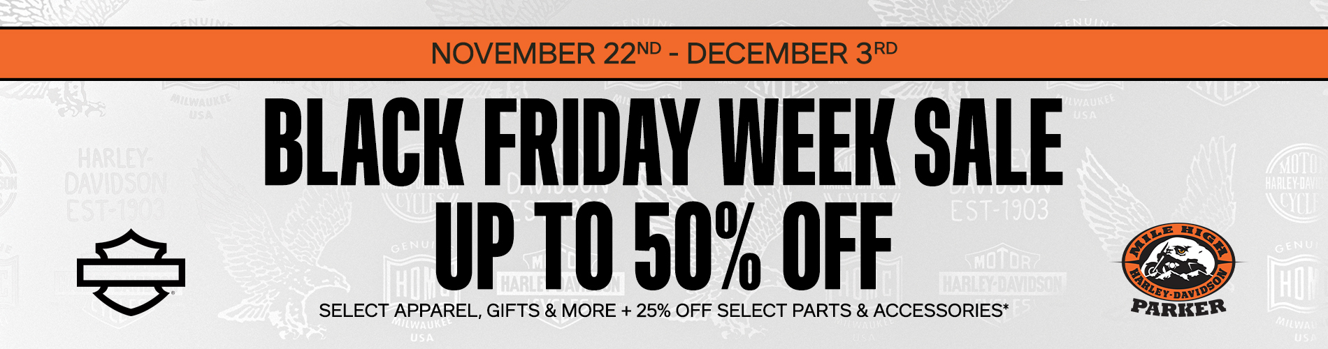 harley davidson black friday